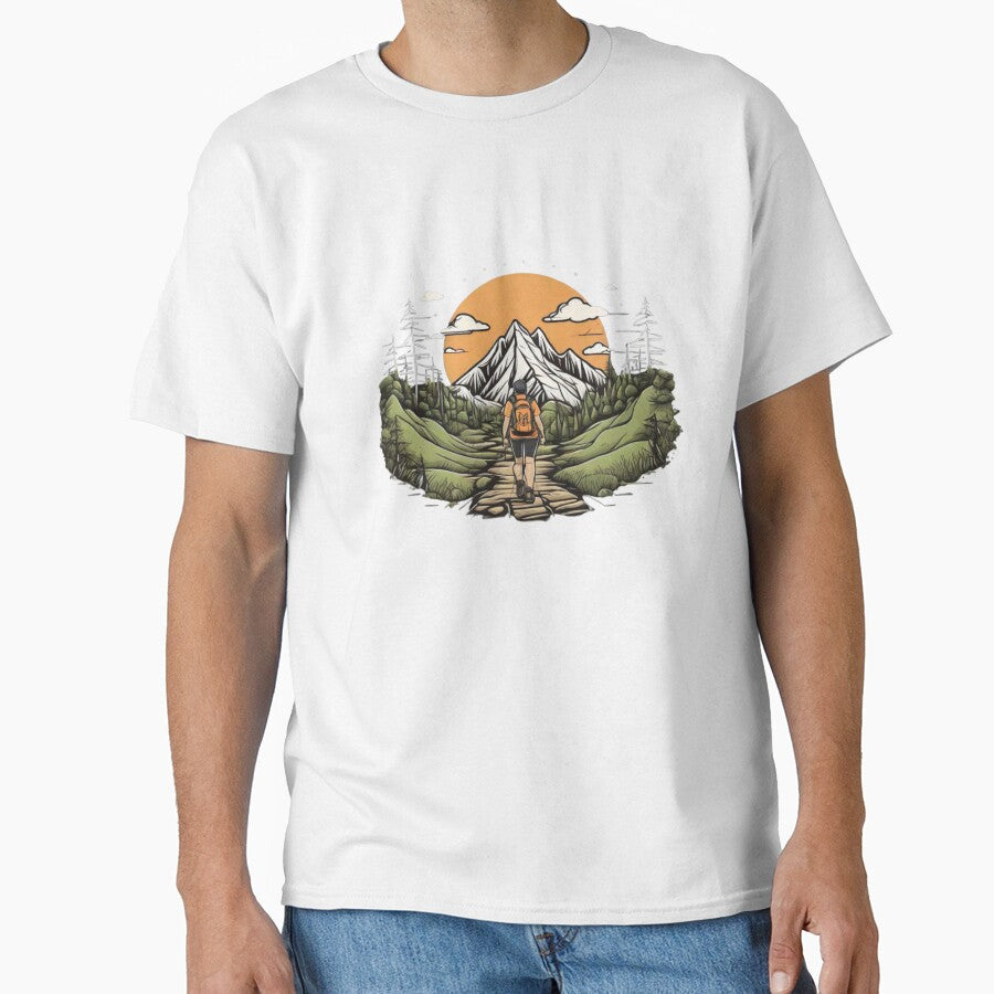 im hiking by Ahmed Graphic