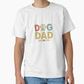 Funny Dog Dad Shirt for Men by CustomViva
