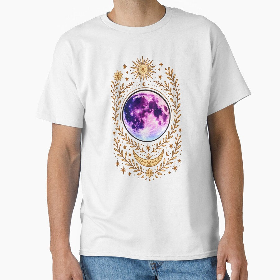 Sacred Lunar Glow - Mystical Celestial Design by Dakson Design - Fantasy Art