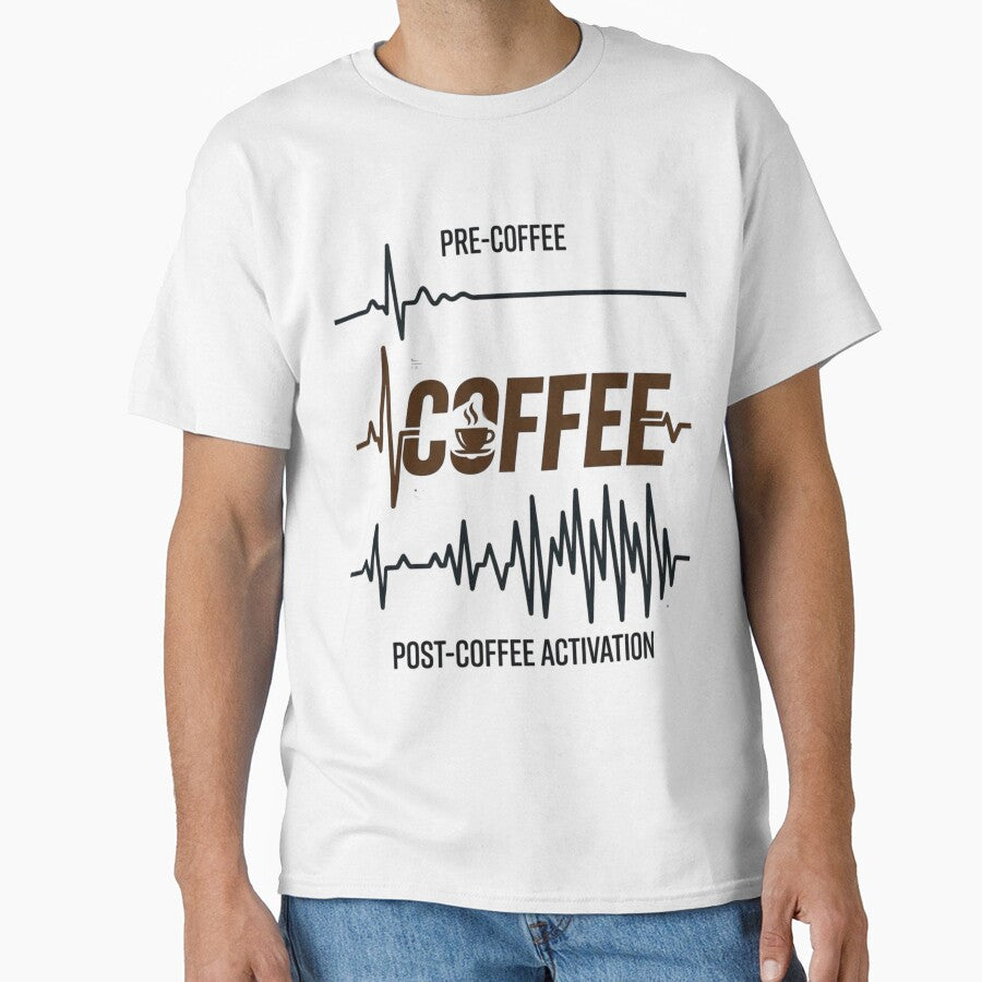 Heart rate before and after drinking coffee by Cafetera Moka Italiana