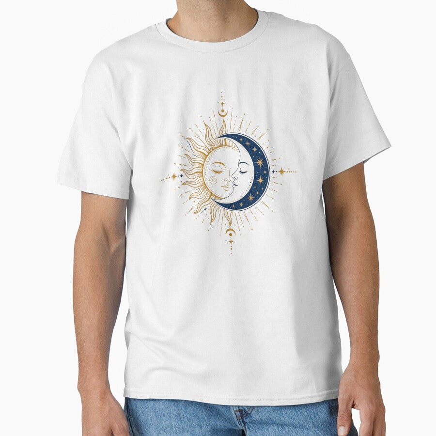 Celestial Sun & Moon Boho Design by 0606PM