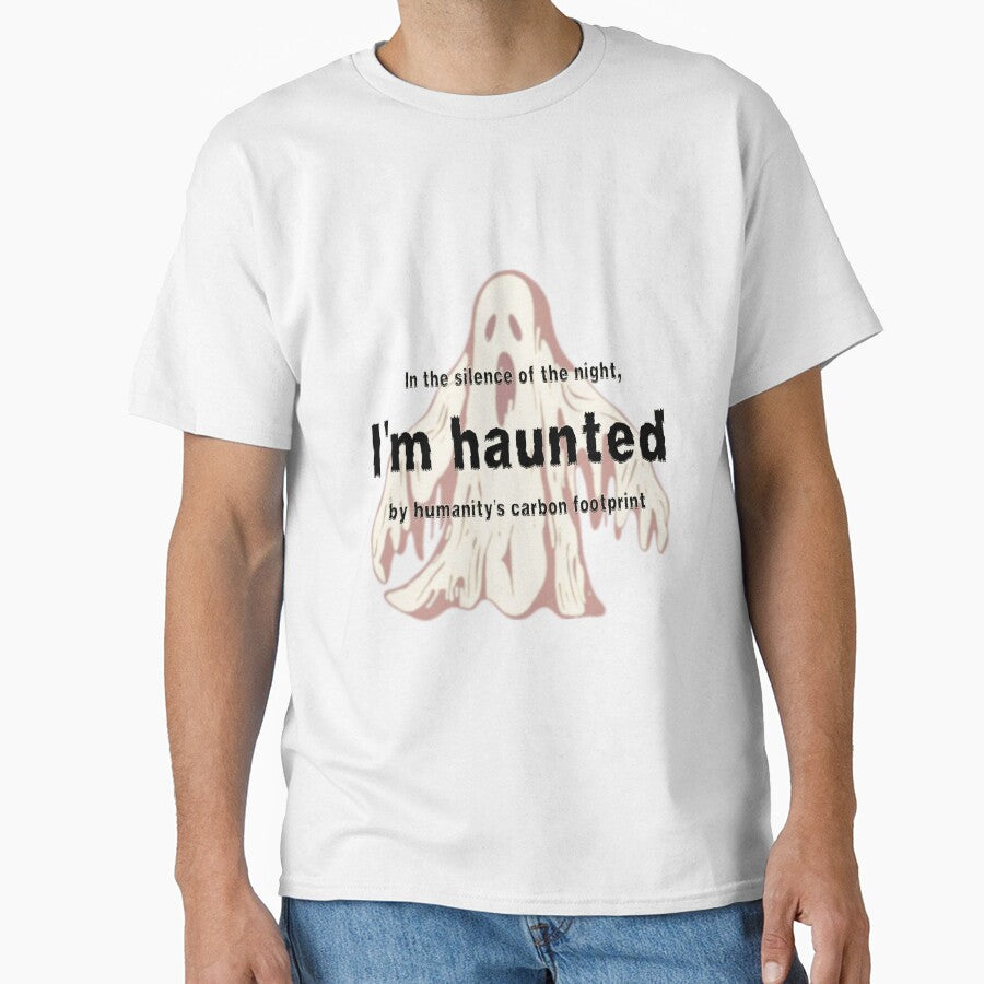 Green living sustainable lifestyle haunted funny design - light edition by theconfusedangler