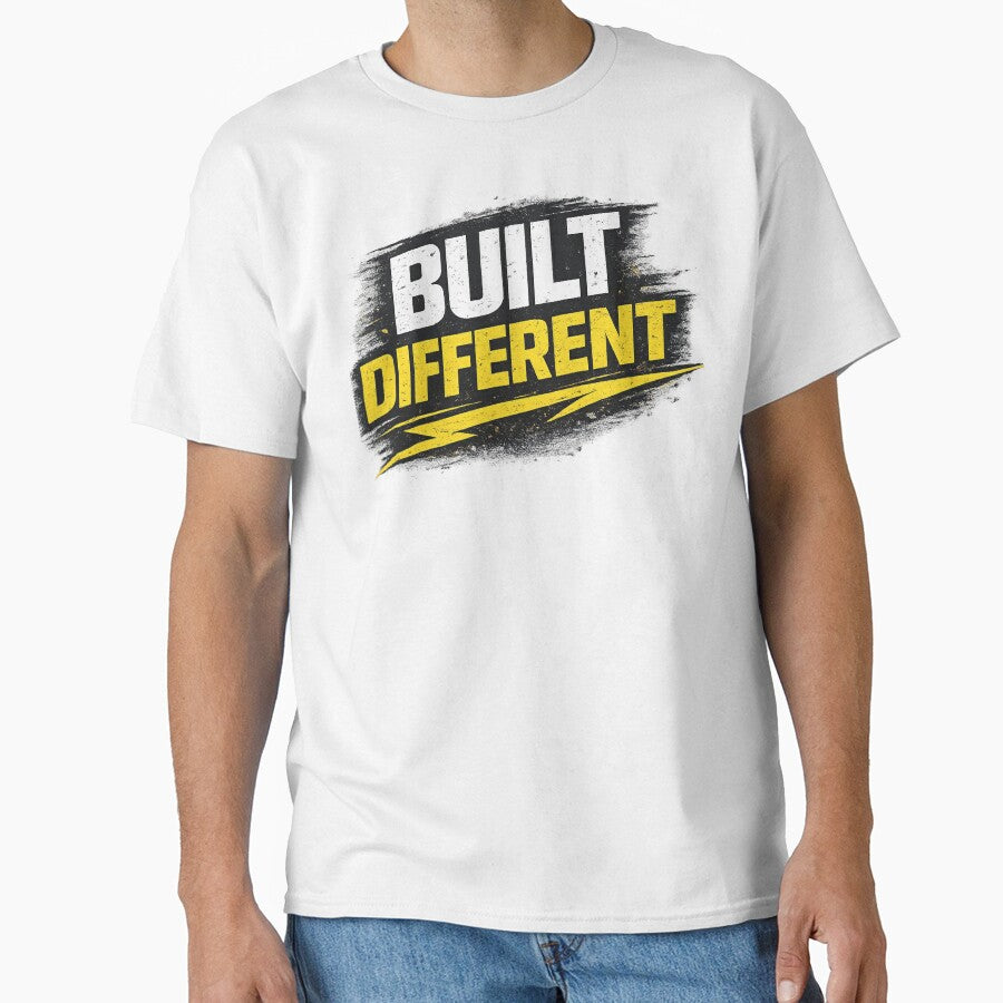 BUILT DIFFERENT – EchoMAX Motivation Streetwear by EchoMAX