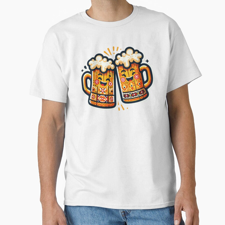 Cheerful Beer Mug by raedattia