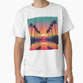 Retro Sunset Palm Trees 80s Vintage Aesthetic - 8 by RELAX STATION
