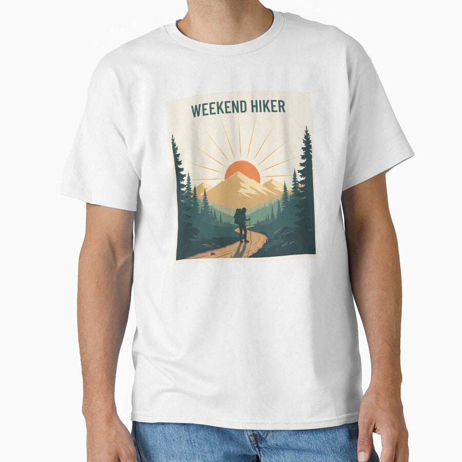 Weekend Hiker Hiking Design by Ink Magic