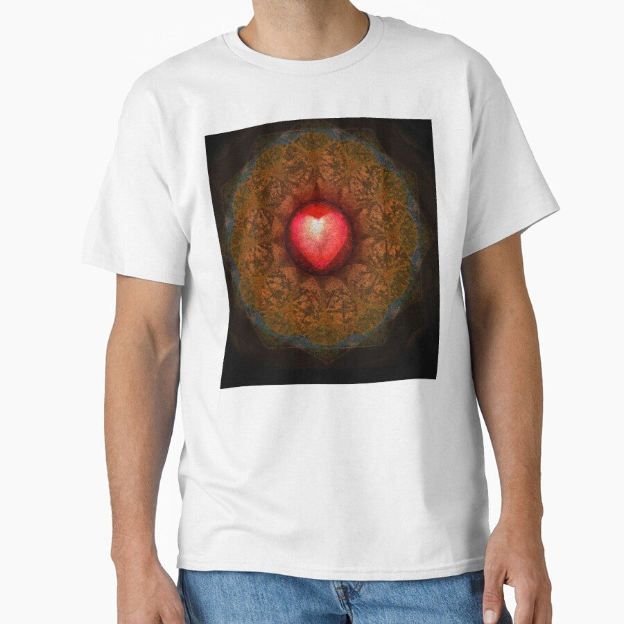 A Mandala-inspired image with a heart at the center. by ThomMorris