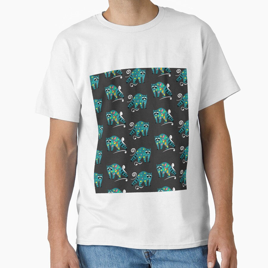 Abstract Raccoons by SweetTea4U