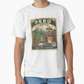 Peru Coffee Vintage Farmer Mountain Landscape by d247