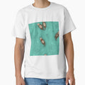 Otters In Love Floating Jelly Fish by AletacStore