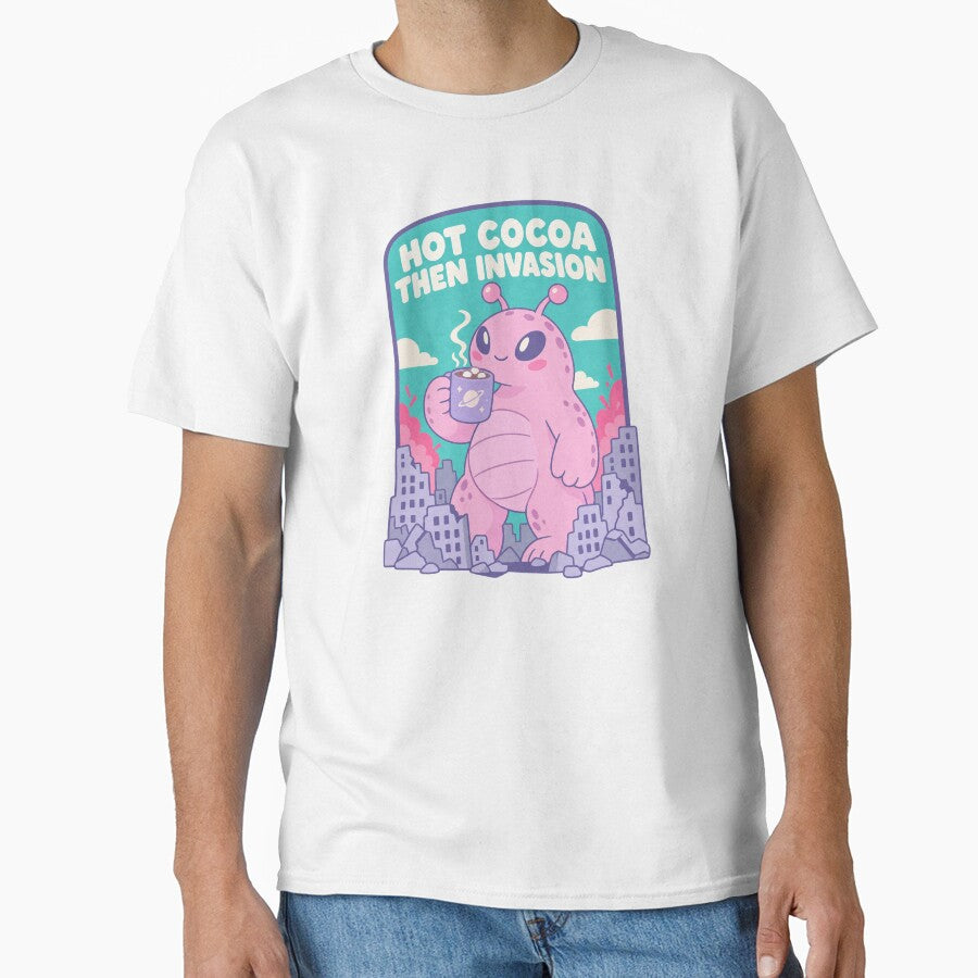 Hot Cocoa Then Invasion Funny Monster by LongIslandDesgn