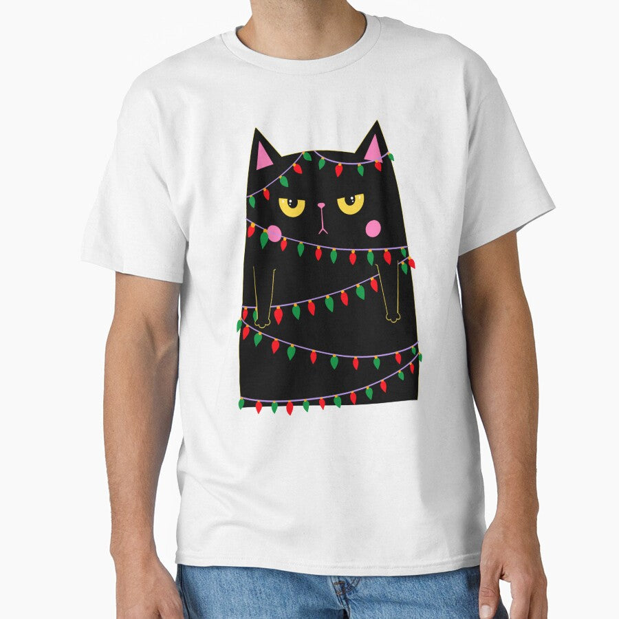 not happy xmas cat by PolinaMirralisa
