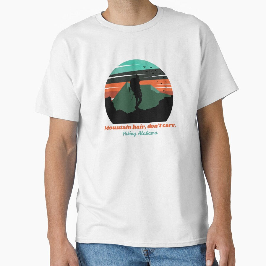 Mountain hair, don't care. Hiking Alabama. by Ink & Fabric