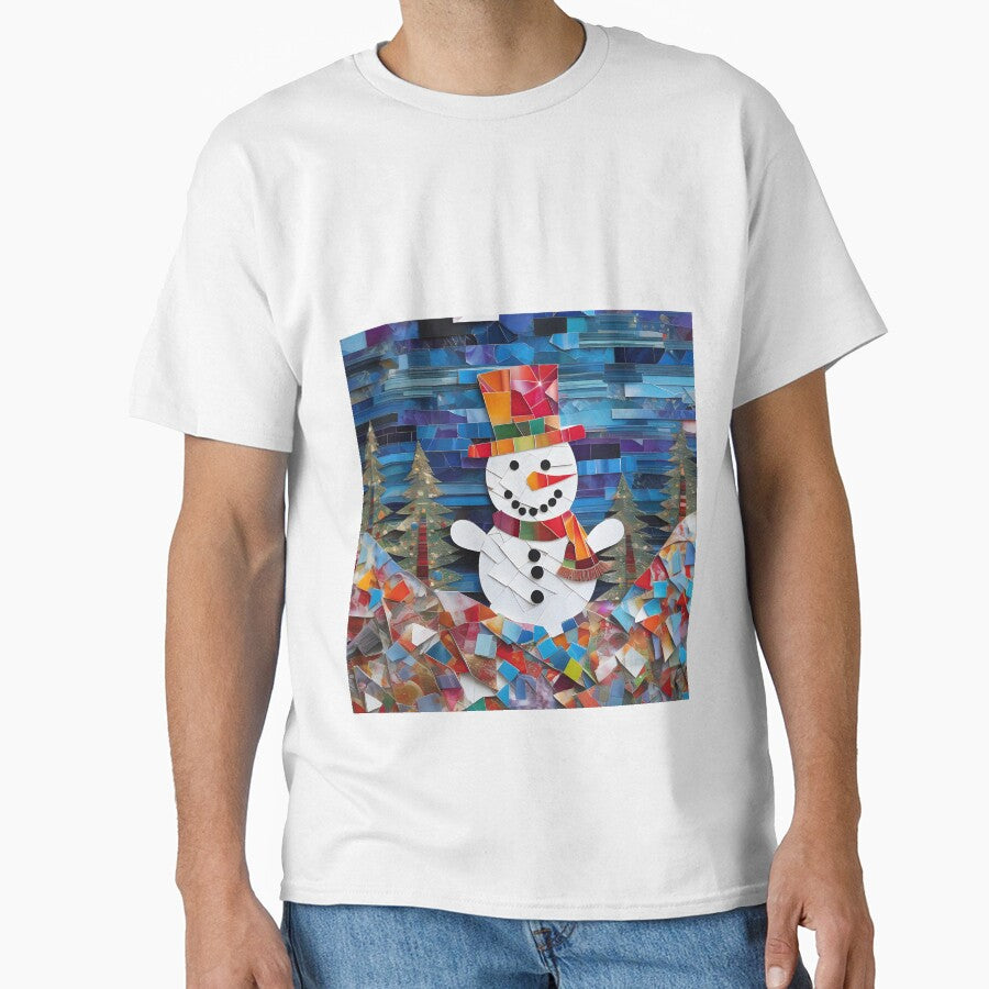 Snowman 05 - Happy Collage Scene by Artekinium
