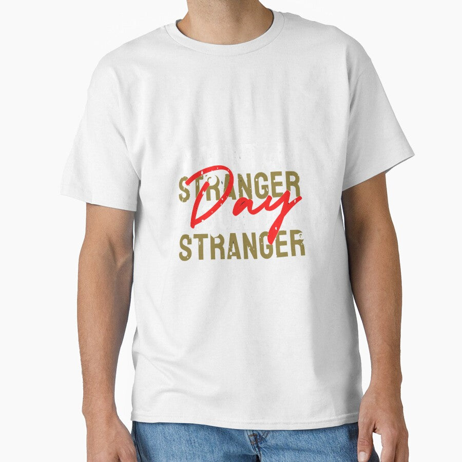 Mountain Stranger – Stay Wild Outdoor Adventure Typography Design by COSAIRe