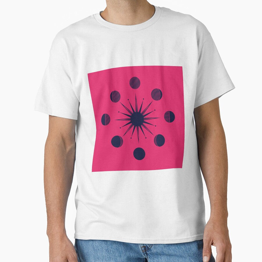Pink and Raisin Moon Cycle by Violetable