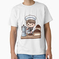 Kawaii Barista With A Coffee Pot Hat by CanvasCutie