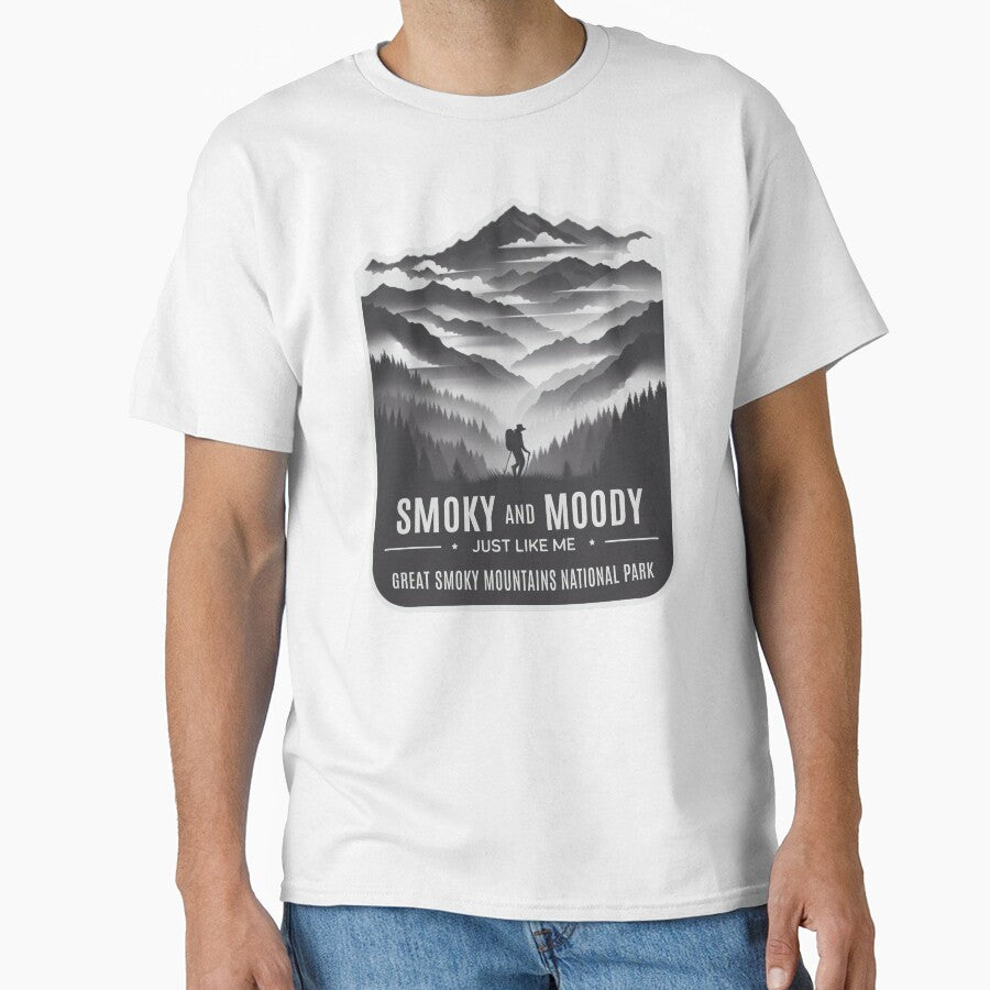 Smoky and Moody Just Like Me - Mountains National Park Humor by KZbubble