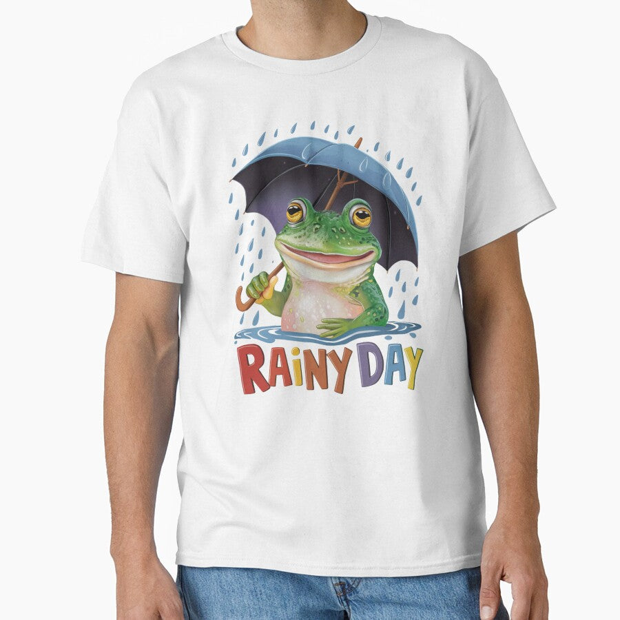 Rainy Day - Frog with Umrella by vk09