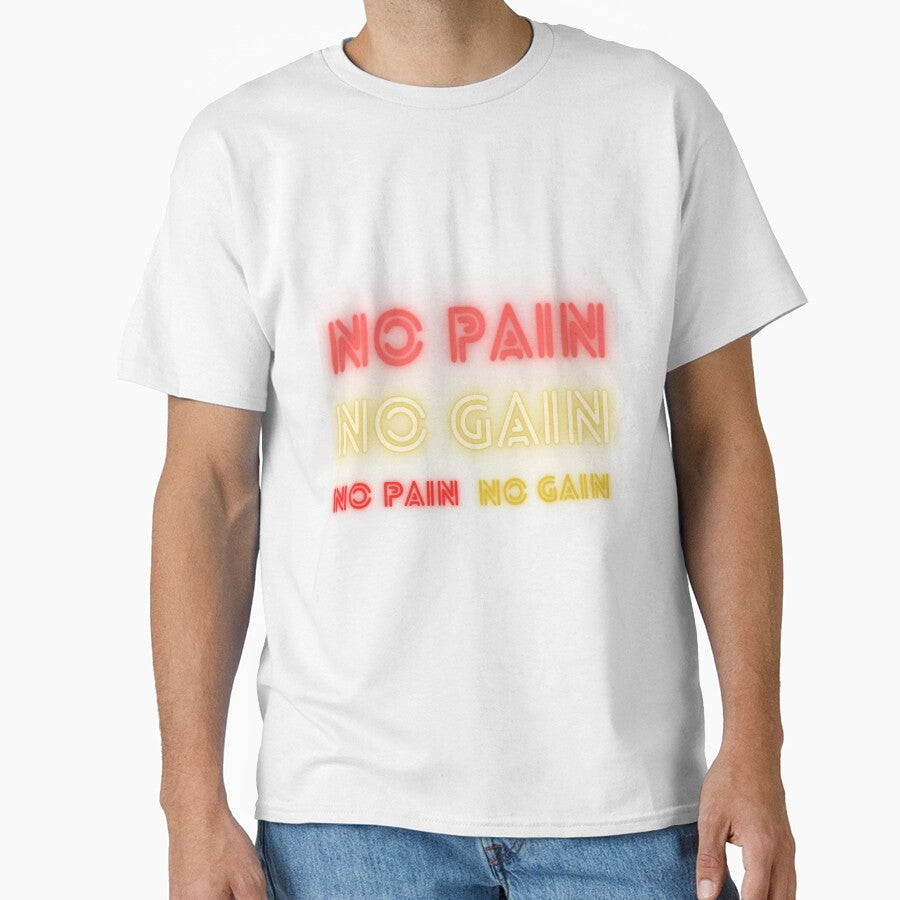 No Pain No Gain Gym Motivation Bodybuilding by nirmalsawlani