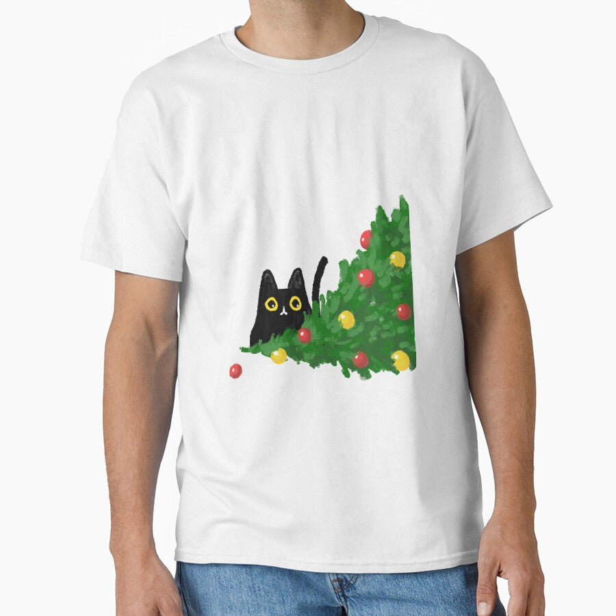 Christmas Tree cat by yuzudesign
