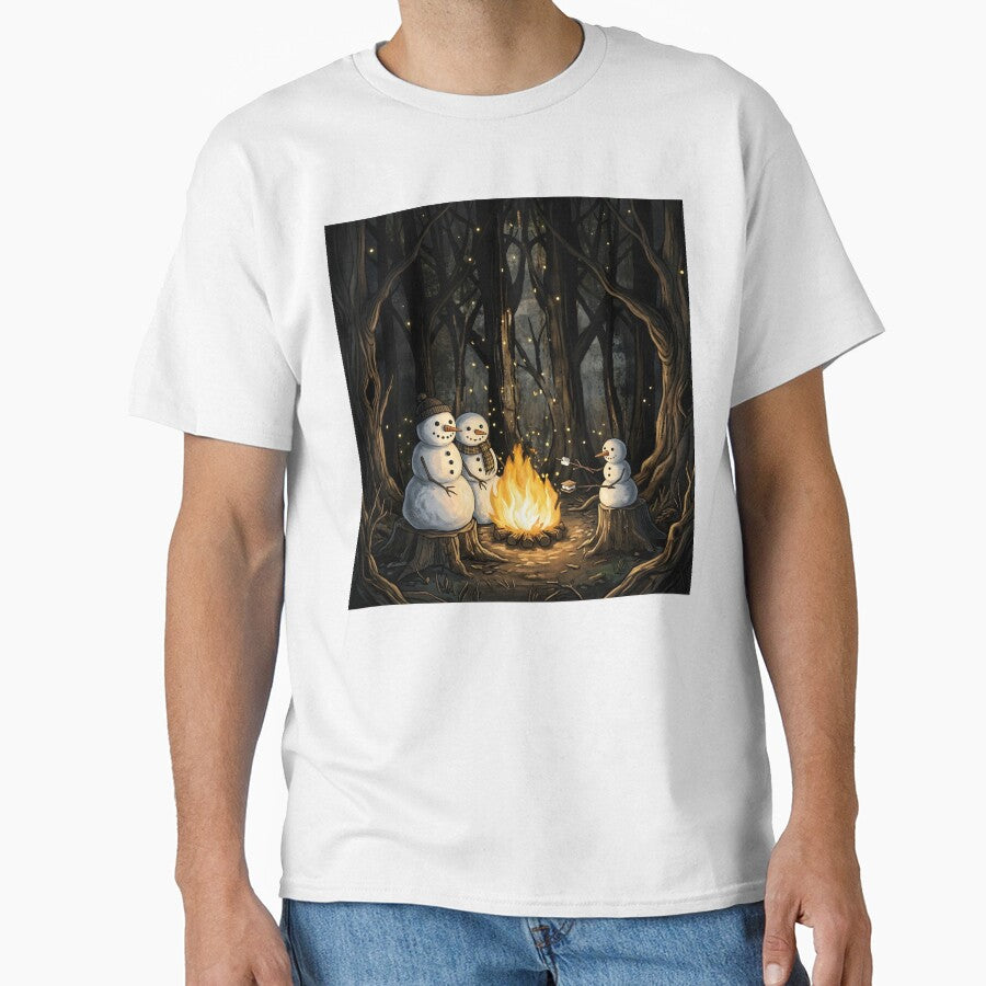 Marshmallows and snowman stories by pictoartcrew