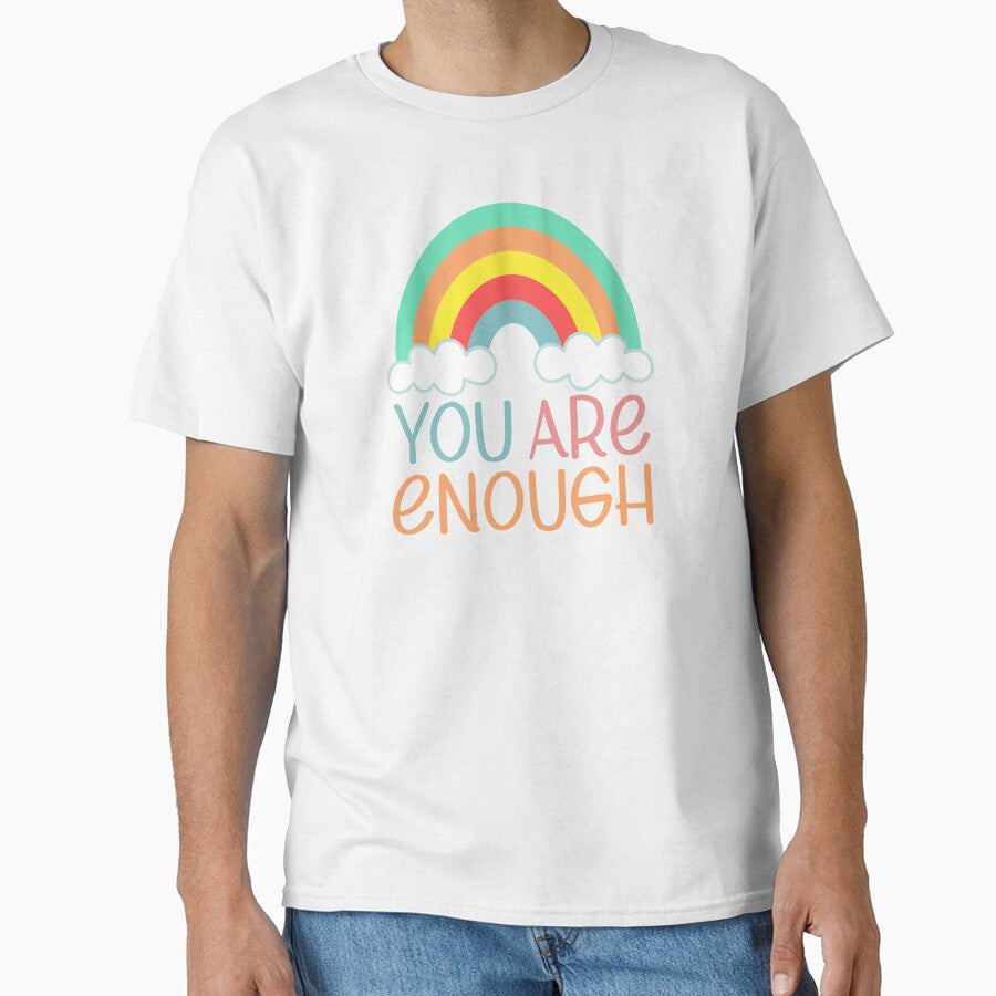 You Are Enough | Self Worth Quote by ilustraliza