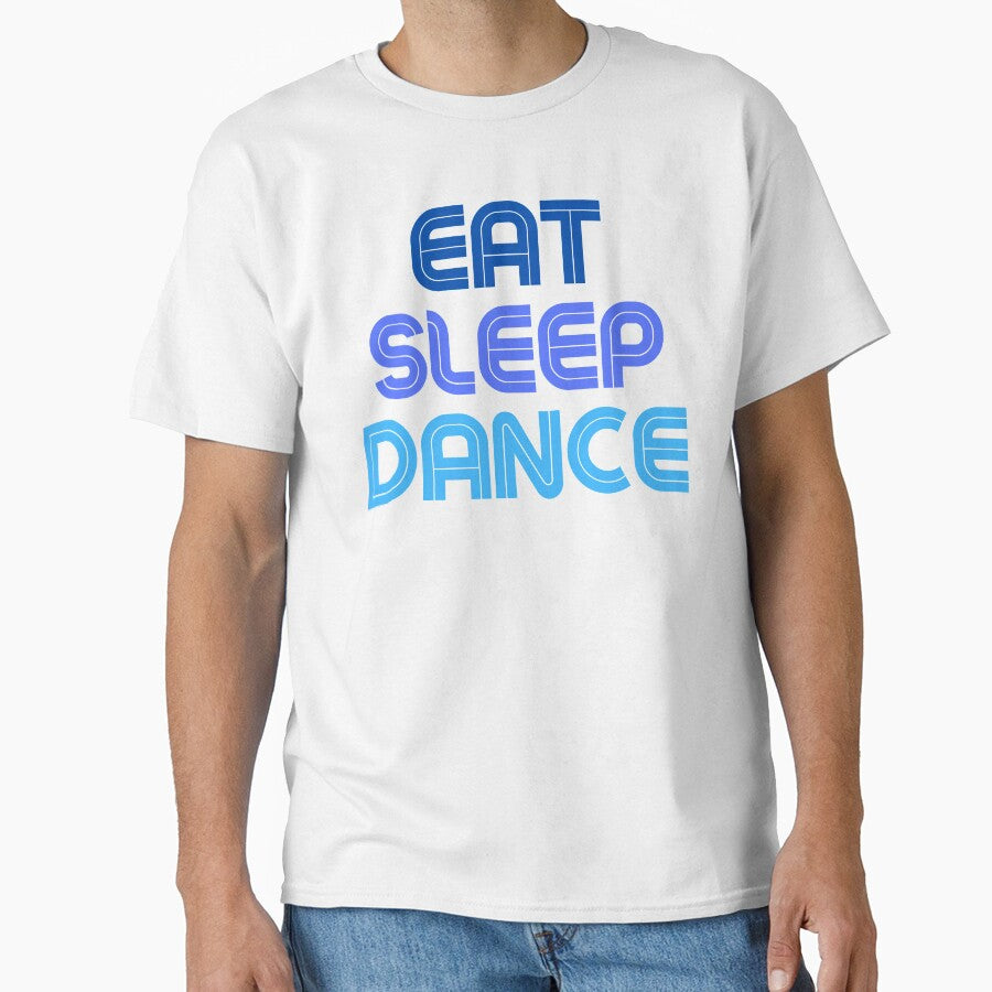 Copy of Copy of Eat Sleep Dance Repeat Blue Saying by kyds