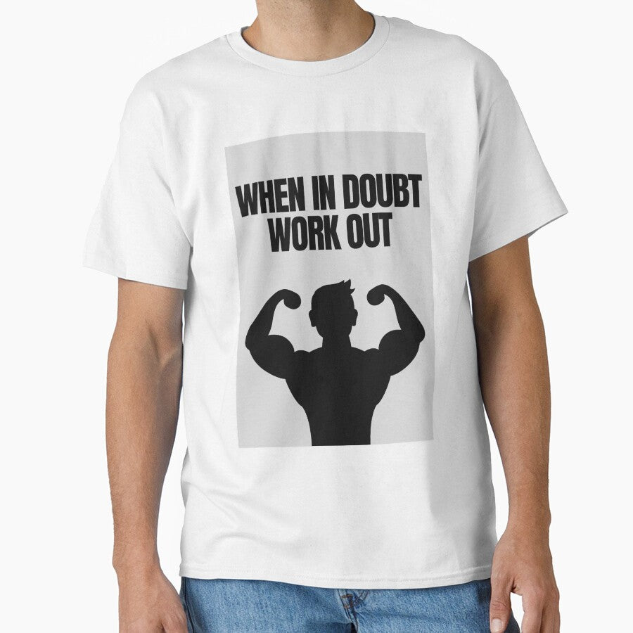 'When In Doubt, Work Out' Gym & Fitness Motivation by DailyDrive
