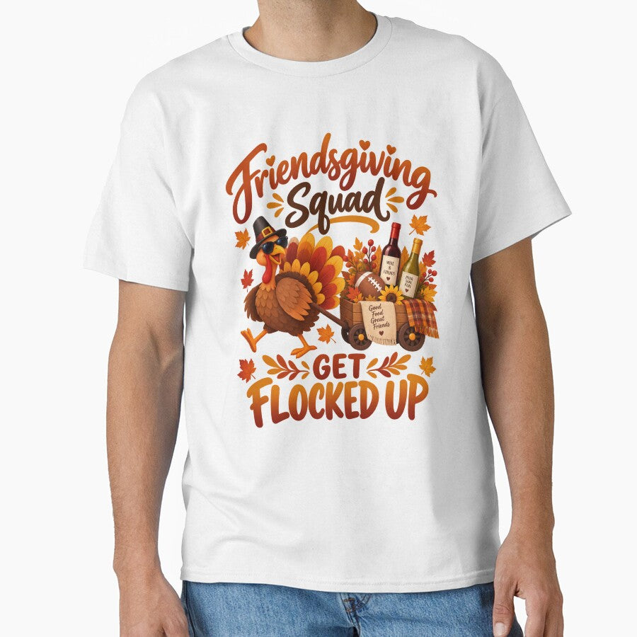 Friendsgiving Squad Get Flocked Up by KireVeronica