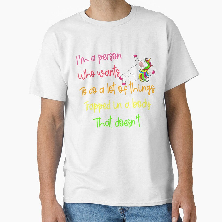 Funny Lazy Unicorn: I'm A Person Who Wants To Do A Lot Of Things,Lazy Unicorn Quote by AMINE  ★★★★★
