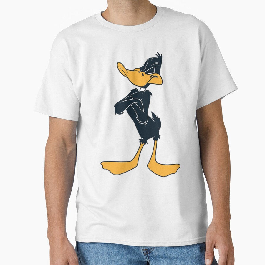 Daffy Duck Print by Ali Haj