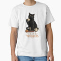 Tea & Whiskers Vintage Halloween Label Halloween by RoyesButler