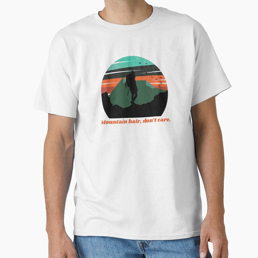 Mountain hair, don't care. by Ink & Fabric