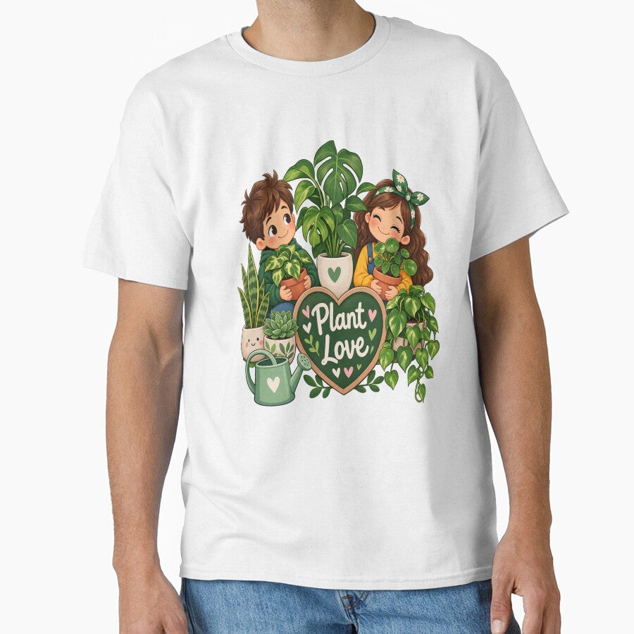Plant Love Cute Plant Lover Gardening Design by NovaNest  Studio