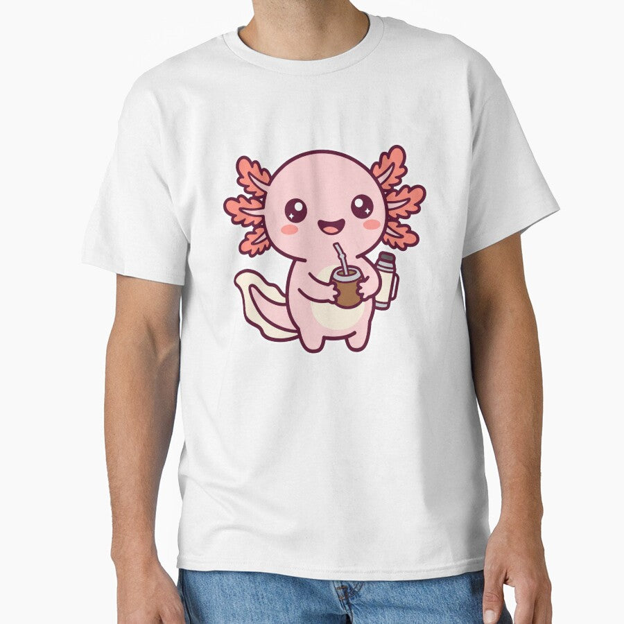 Axolotl Mate Cute Kawaii Argentina Yerba by DofinaSur