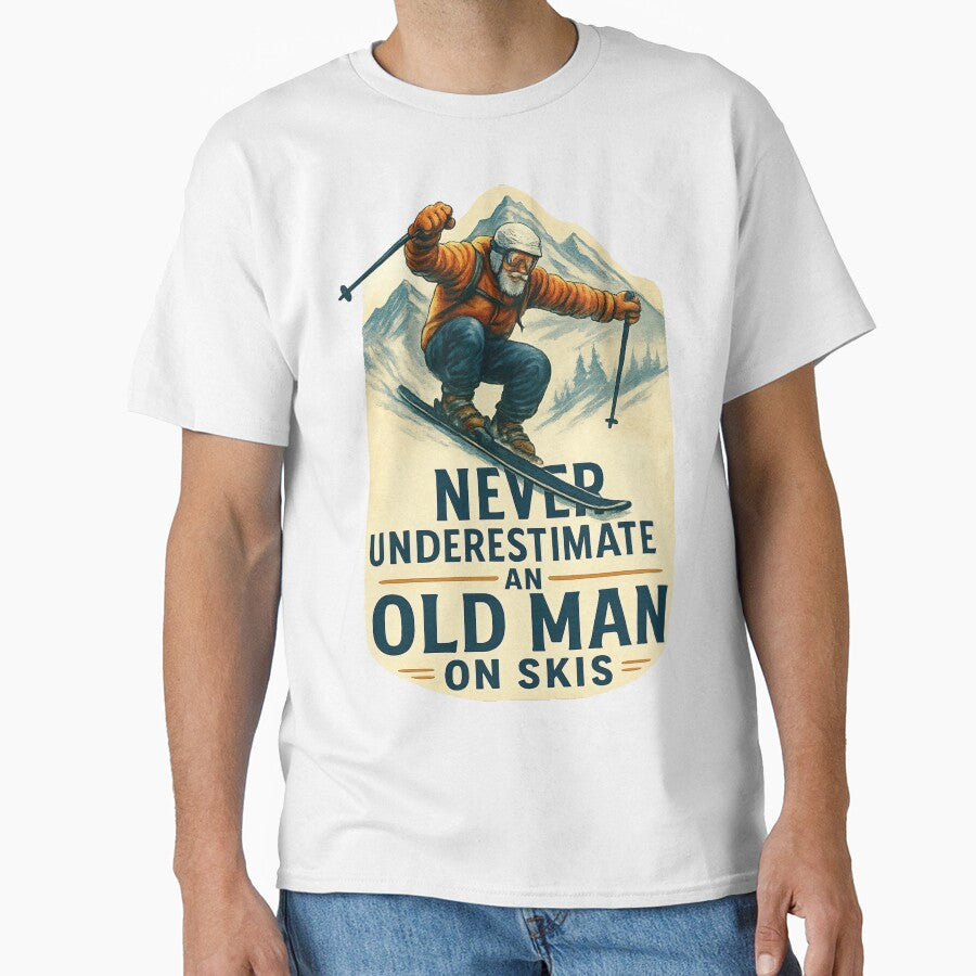 Ski Grandpa by erkinmaddison