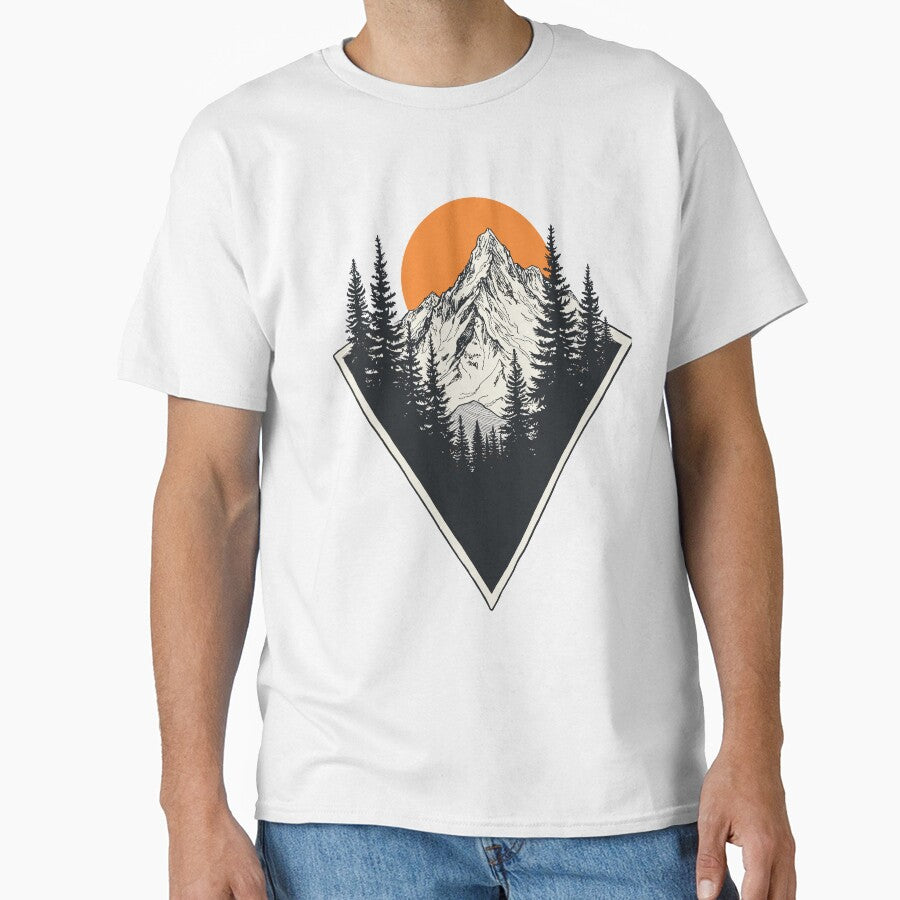 Sunset Mountain Triangle by Valascanza