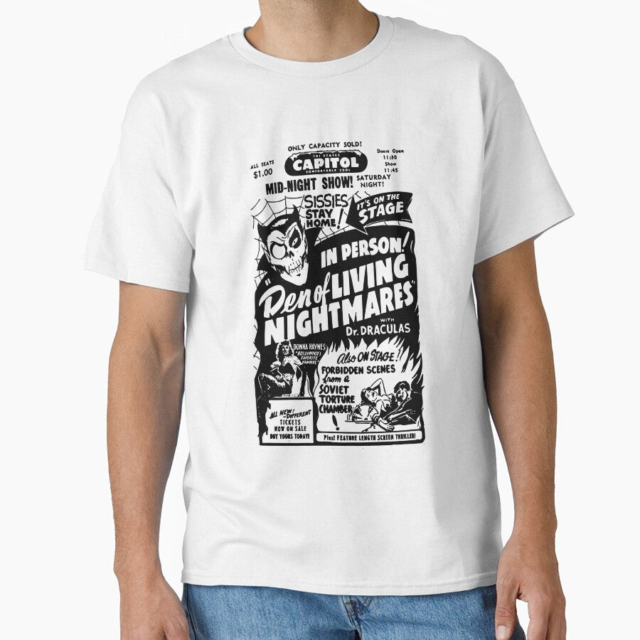 Den of Living Nightmares – Meet the Monsters Vintage Spook Show by ChickenFund