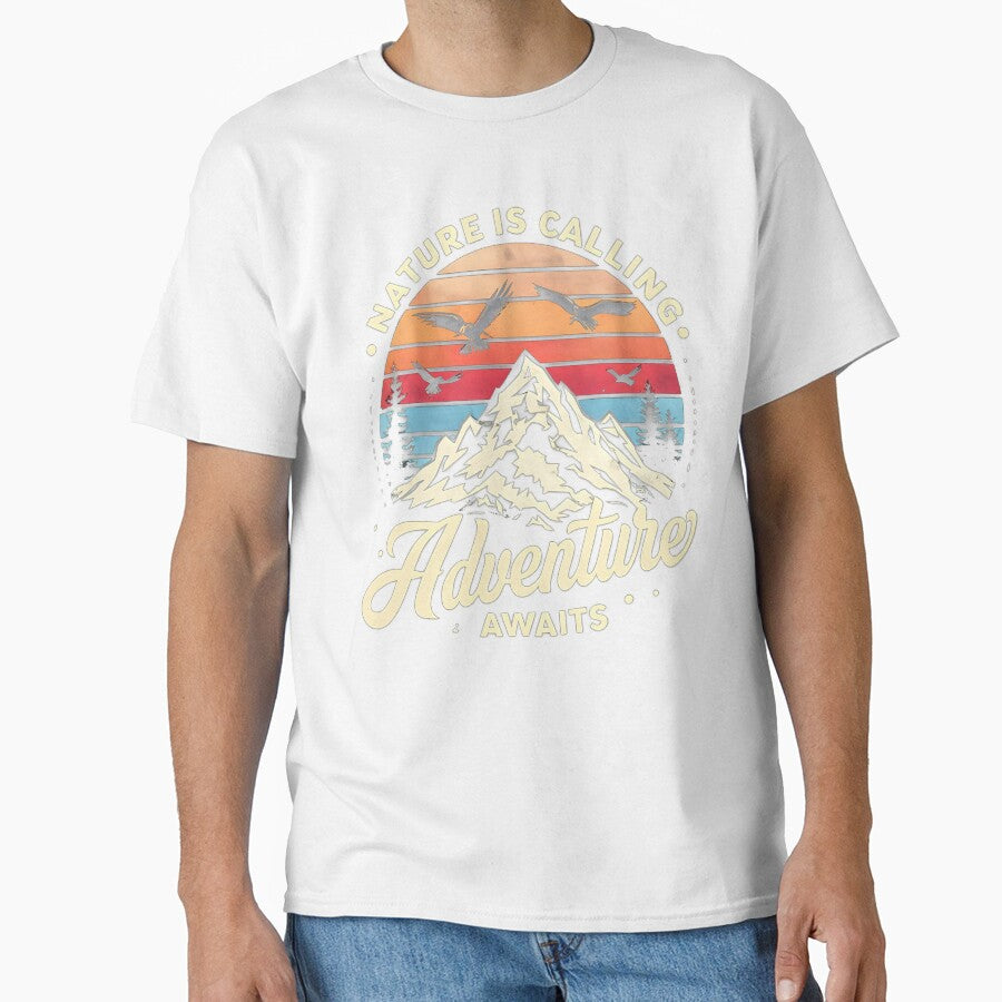 Retro Vintage Mountain Adventure by SpeakingPrint2