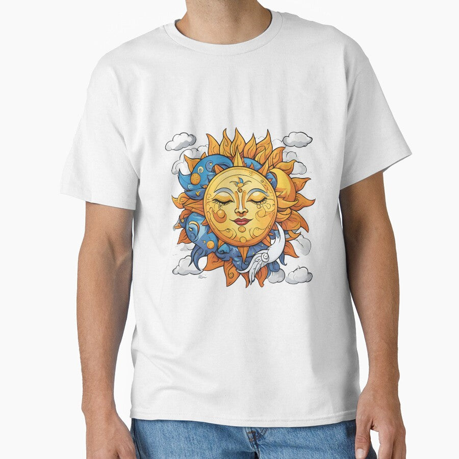 Celestial Harmony: Sun and Moon by muitee