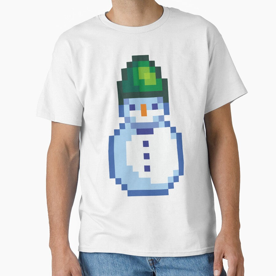 Stardew Valley Snowman Green Hat by aiya-pixels