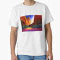 Zion National Park Ethereal digital painting with Dramatic Coloring 2 , Sandstone Cliffs by DiatomDesigns