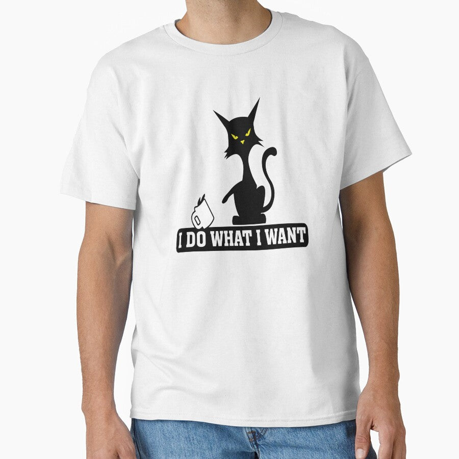 I DO WHAT I WANT, funny cat design by BRtisticDesigns