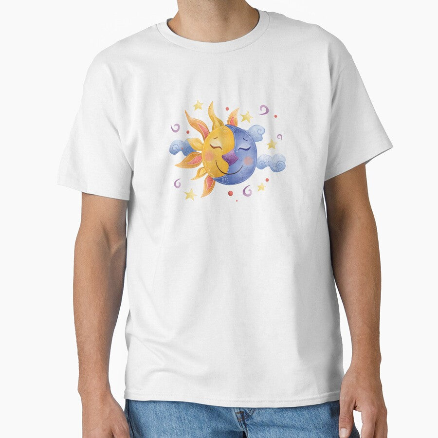 Sun and Moon Pattern by StrayLeaves