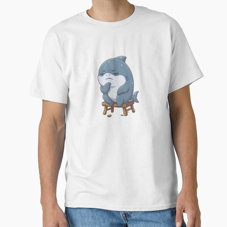 Overthinking Shark by Nature's Chibis