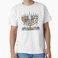 Funny Hanukkah Meowzel Cats Menorah by Blok45