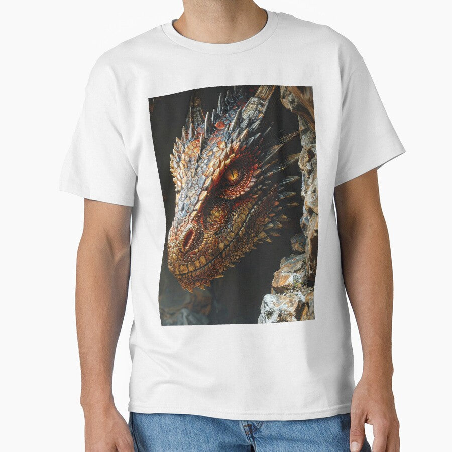 Realistic Dark Dragon Fantasy Creature Portrait by BetweenForms