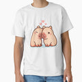 Cute Cuddling Capybaras Design by StyleBloomes