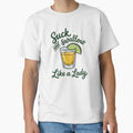 Suck And Swallow Like A Lady Funny Tequila Shot Drinking by raedattia